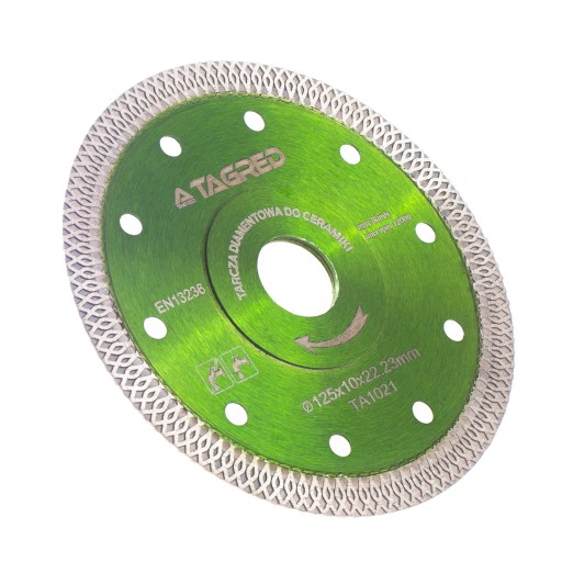 DIAMANTOVÝ DISK NA KERAMICKÝ hrnčiarsky kameň 125MM