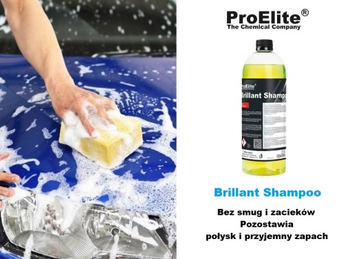 ProElite Brillant Shampoo 1 L - Šampón s voskom