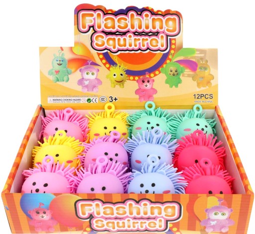 SQUASHY HEDGEGOGE CHLUPATÁ ANTISTRESOVÁ HRAČKA SQUISHY NA BUPPING MIX
