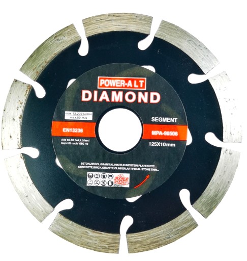 Diamantový kotúč 125mmx10mm GEKO G00287