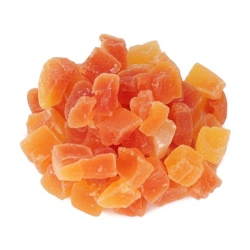 Kandizovaná papája kocky 250g SLADKÁ