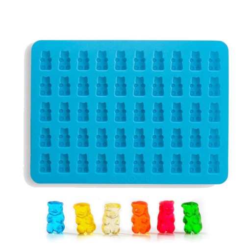 SILIKÓNOVÁ FORMA NA MEDVEĎOV, plyšových medvedíkov, ĽAD, čokoládky, pralinky + PIPETKA
