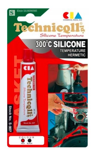 VYSOKOTEPLOTNÝ SILIKÓN. TECHNICQL BLACK HERMETIC S907