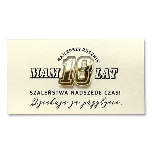 ĎAKUJEME hosťom k 18. narodeninám