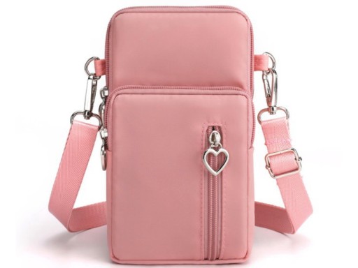 Ružová malá MINI crossbody taška cez rameno