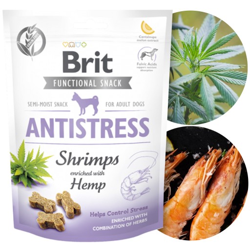 Brit Care Funkčné maškrty pre psov ANTISTRESS 150g