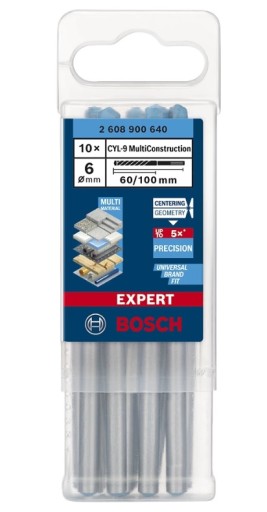 VŔTAČKA BOSCH CYL-9 viacúčelová 6 x 60/100
