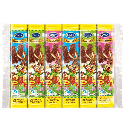 Z NEMECKA Len veľkonočné lízanky 6x15 g