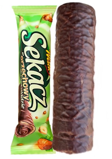 ORIEŠKY PALOVANÉ V ČOKOLÁDE, tuba Wisła, 32g
