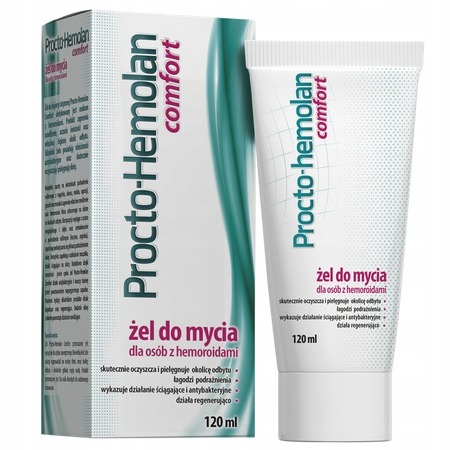 Procto-Hemolan Comfort, prací gél pre ľudí s hemoroidmi, 120 ml