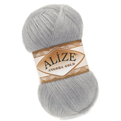 Priadza Angora Gold - 21 Grey Alize