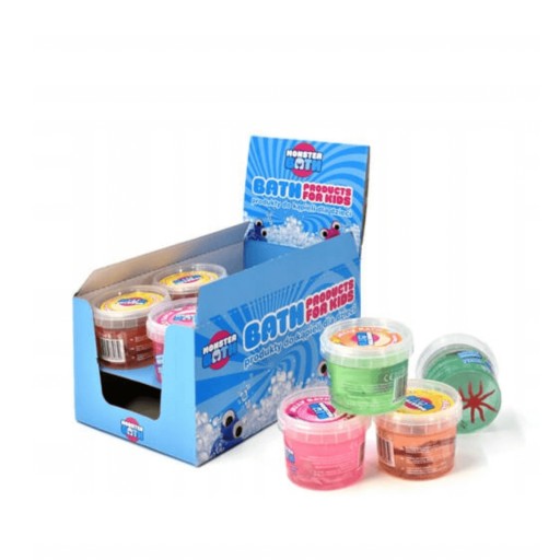 Marba Monster Želé do kúpeľa 100 g + hračka, mix farieb