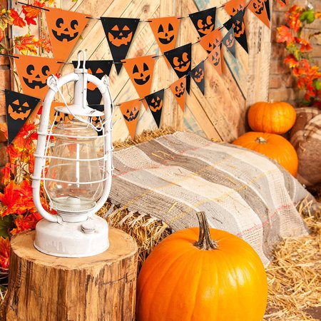 HALLOWEENSKÉ VENCICE S BALÓNMI VEĽKÁ DEKORÁCIA
