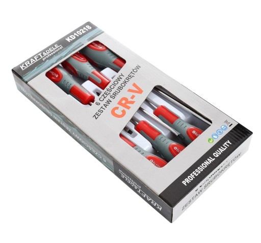 SADA MAGNETICKÝCH SKRUTKOVAČOV CRV 6 PRVKOV KD10218