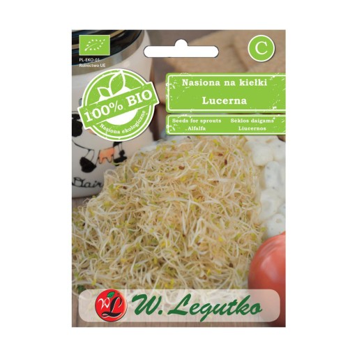 Alfalfa klíčiace semienka 20g BIO - Semienka - W. Legutko