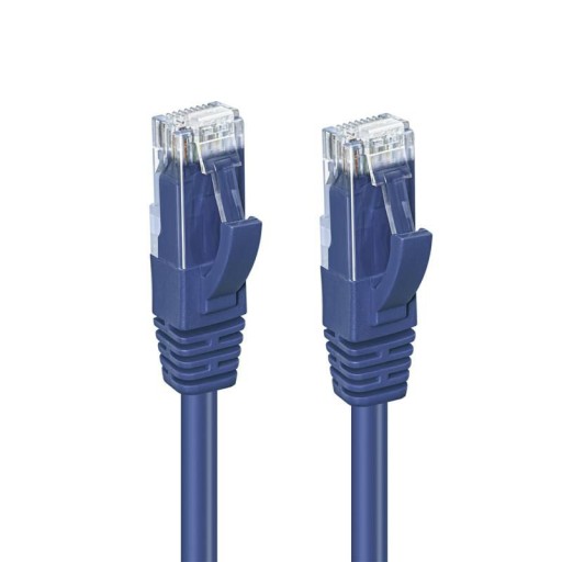 MicroConnect CAT6A UTP 3m Modrá LSZH