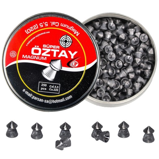 Ostré pelety Diabolo OZTAY Magnum Spit 5,5mm 250 ks