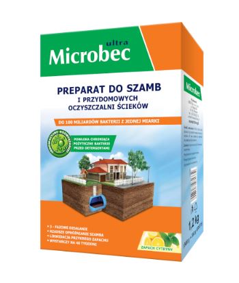 BROS MICROBEC ULTRA Príprava na septik 25G KUS