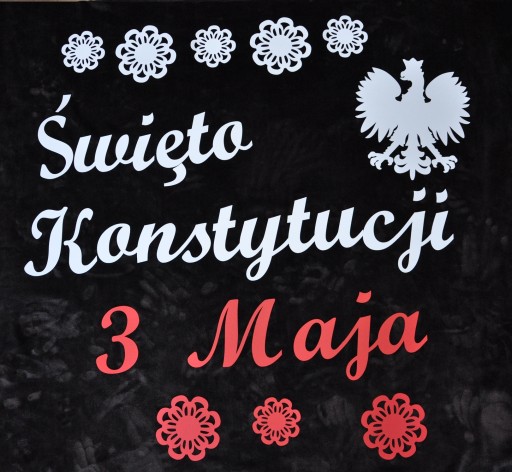 Výzdoba znaku orla tabuľa vitrína leták škola