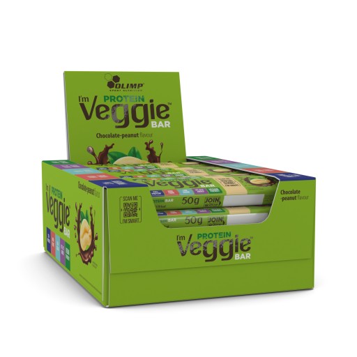 OLIMP IM VEGGIE PROTEÍNOVÁ TYČINA 50g PROTEÍNOVÁ TYČINA