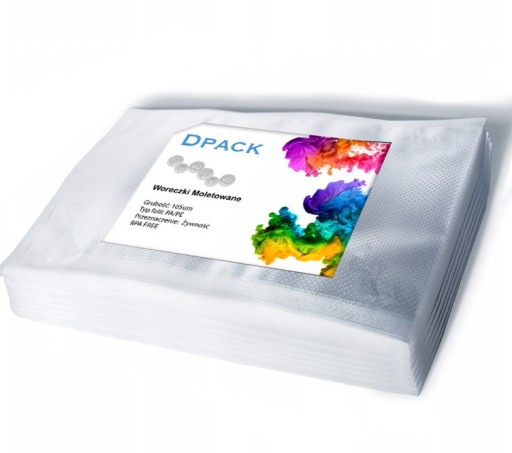 Vrúbkované TAŠKY VRECKÁ DO DOMÁCE BALIČKY 15x20 150x200 100 ks
