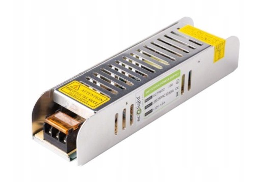 SLIM modulárny montážny napájací zdroj pre 60W LED pásy CCTV RTV IP20 páska