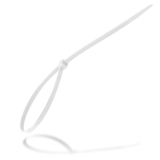 100x sťahovacie pásky Káblové pásky Zipsy 3,6 x 300 mm Silné UV sťahovacie pásky