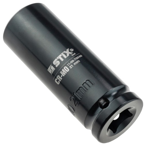 DLHÝ NÁRAZ PRE VZDUCHOVÉ KĽÚČE 1/2 PALCA CR-MO 21MM - STIX