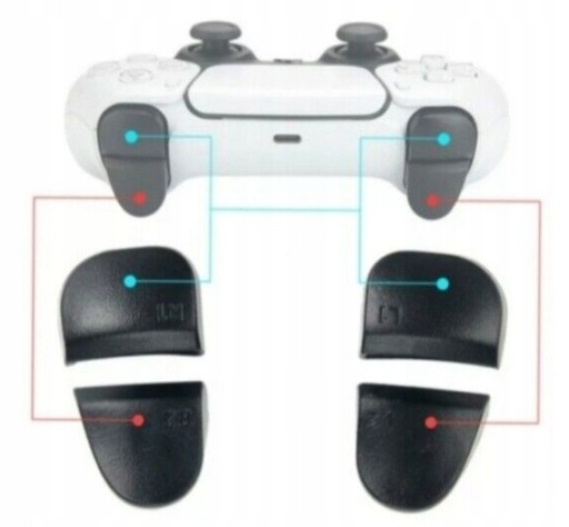 SPÚŠŤAČE R1 L1 R2 L2 PRE DUALSENSE PS5 V3 PAD BDM-030