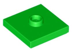 LEGO 2X2 S POTRUBÍM SVETLOZELENÝM 87580 PRE 10 KS