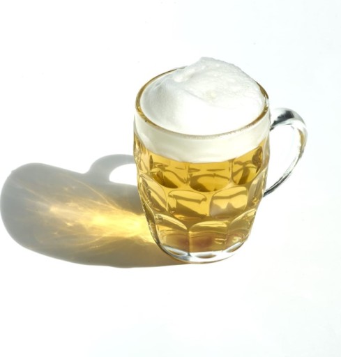 Sklenený hrnček na pivo ASTRA sud 500ml HRUBÉ GLASS Grill Match