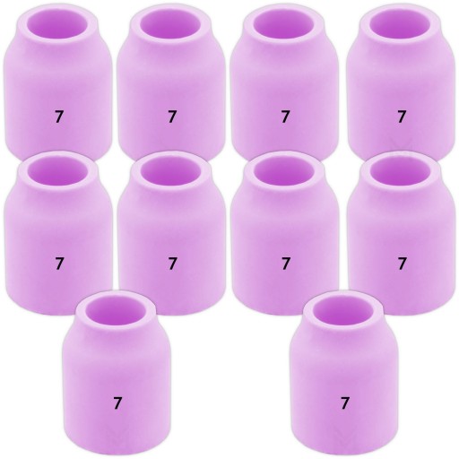 10x keramická tryska TIG #7 53N61 SR9 SR20