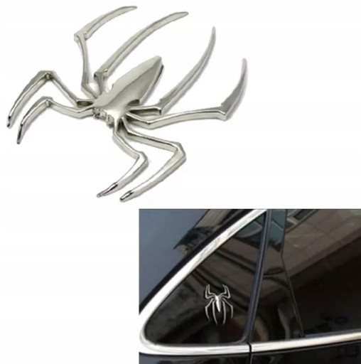 3D Spider Man Emblem Spider Tuning Chrome Tuning
