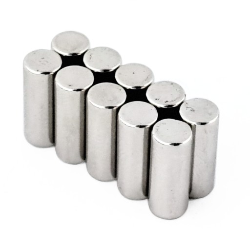 VALEC NEODYMOVÝ MAGNET 4x10 N38 SADA 10ks