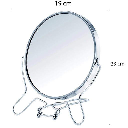 ZRKADLO NA MEJKAP KOZMETICKÉ ZRKADLO stojace 19 CM