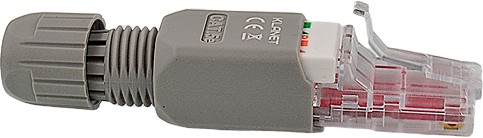 ZÁSTRČKA, RJ45 UTP ZÁSTRČKA, CAT.5E, BEZ NÁSTROJA, SKRUTOVANÁ