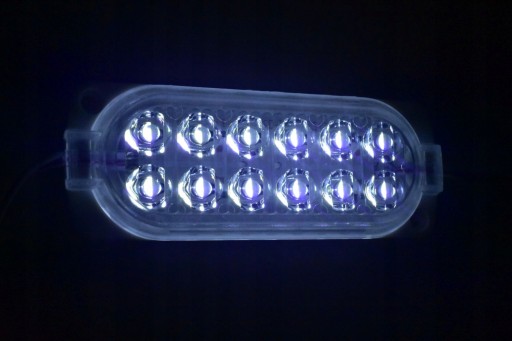 LED modul 12V 2,4W vodeodolný IP65 STUDENÁ BIELA