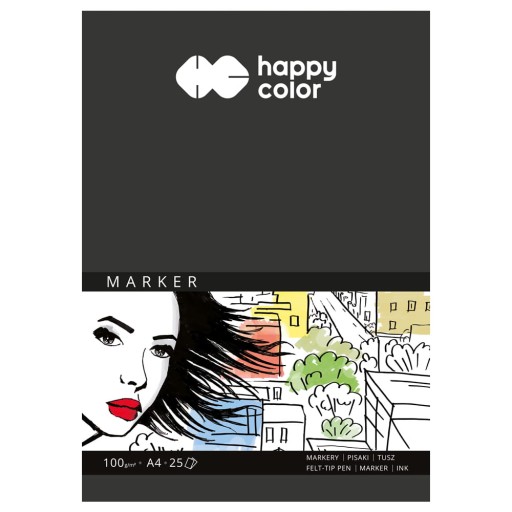 Happy Color A4 popisovací blok 100g 25 listov