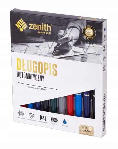 ZENITH 7 Classic AUTOMATICKÉ GULIČKOVÉ PERO Mix farieb
