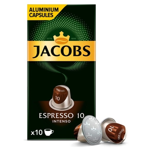 Kapsule pre Nespresso Jacobs Espresso 10 Intenso 10 ks.
