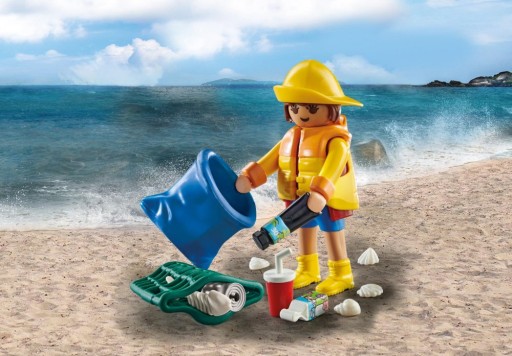 Postavička aktivistu City Life Playmobil ekológa