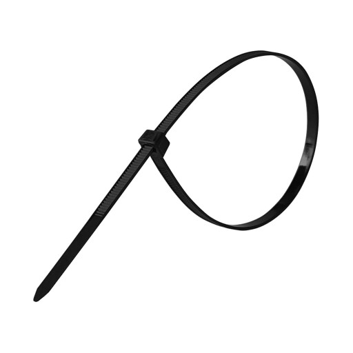Sťahovacie pásky UV Sťahovacie pásky - 100 ks 4,8 x 300 mm, čierne