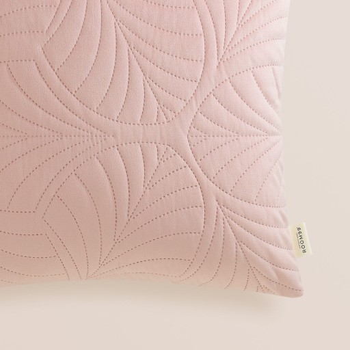 Prehoz na vankúš 45x45 Dekoratívny FEEL Powder Velvet Quiltted Velvet