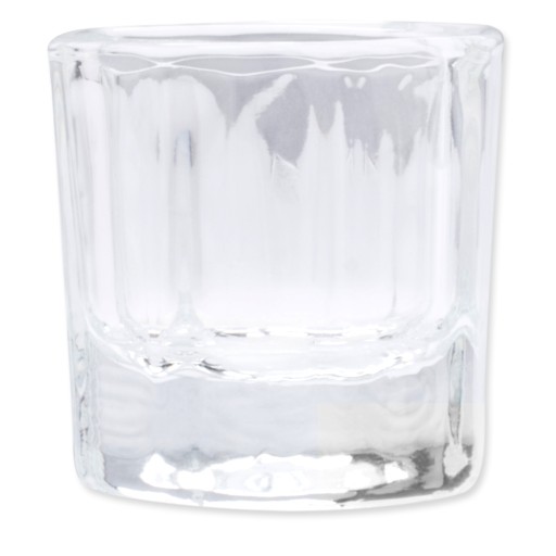 Henna Glass, sklenená nádoba na tekutiny na obočie, mihalnice a vlasy