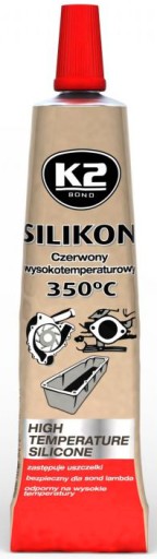 K2 VYSOKOTEPLOTNÝ SILIKÓN ČERVENÝ +350°C 21G