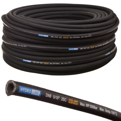 Hadica HydroLine DN8 5/16 500 BAR pre armatúry Karcher