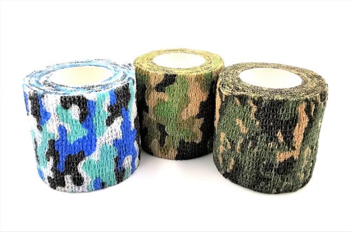 Súdržný obväz 5cmx4,5M CAMO SVETLO ZELENÝ