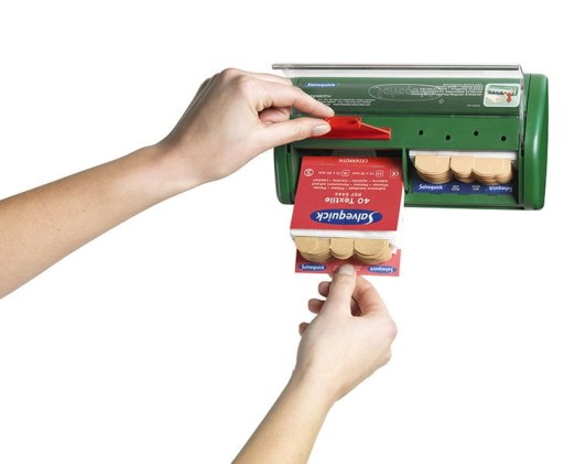 Plastové obväzové náplasti Salvequick Cederroth REF 6036