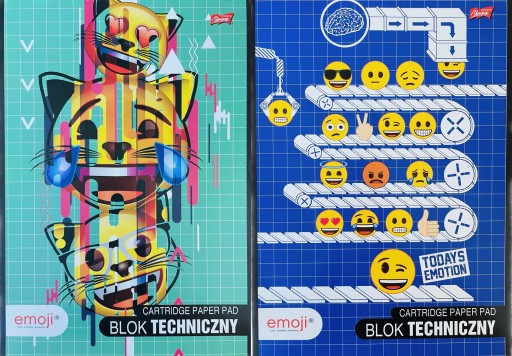 Technický blok A4 10k St.Majewski emoji