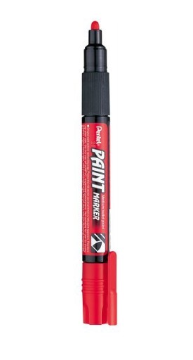 OLEJOVÝ ZNAČOVAČ Pentel MMP20 ČERVENÝ
